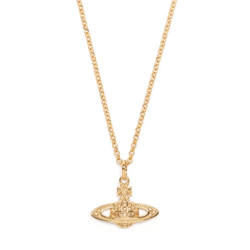 Vivienne Westwood Crystal Orb Pendant Necklace